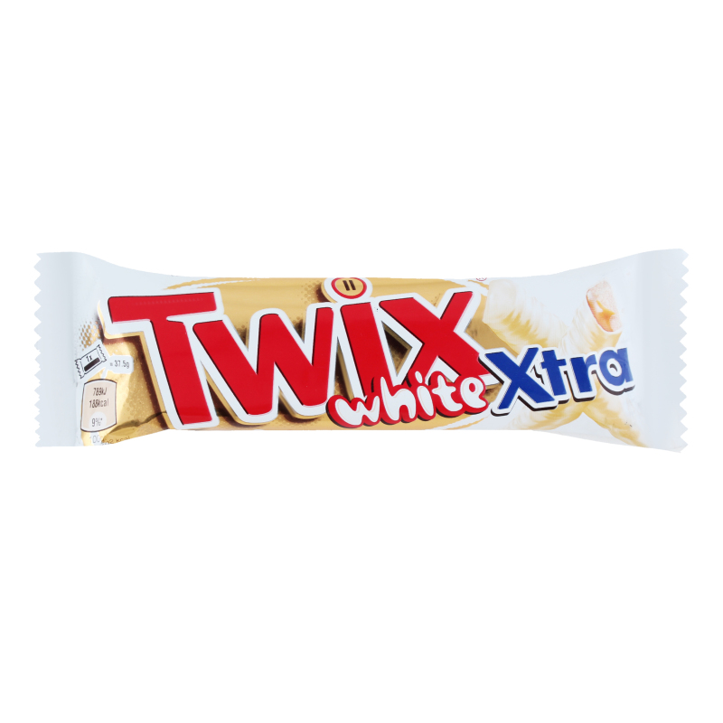 Батончик в белом шоколаде с карамелью White Extra Twix м/у 2х37.5г Twix ...
