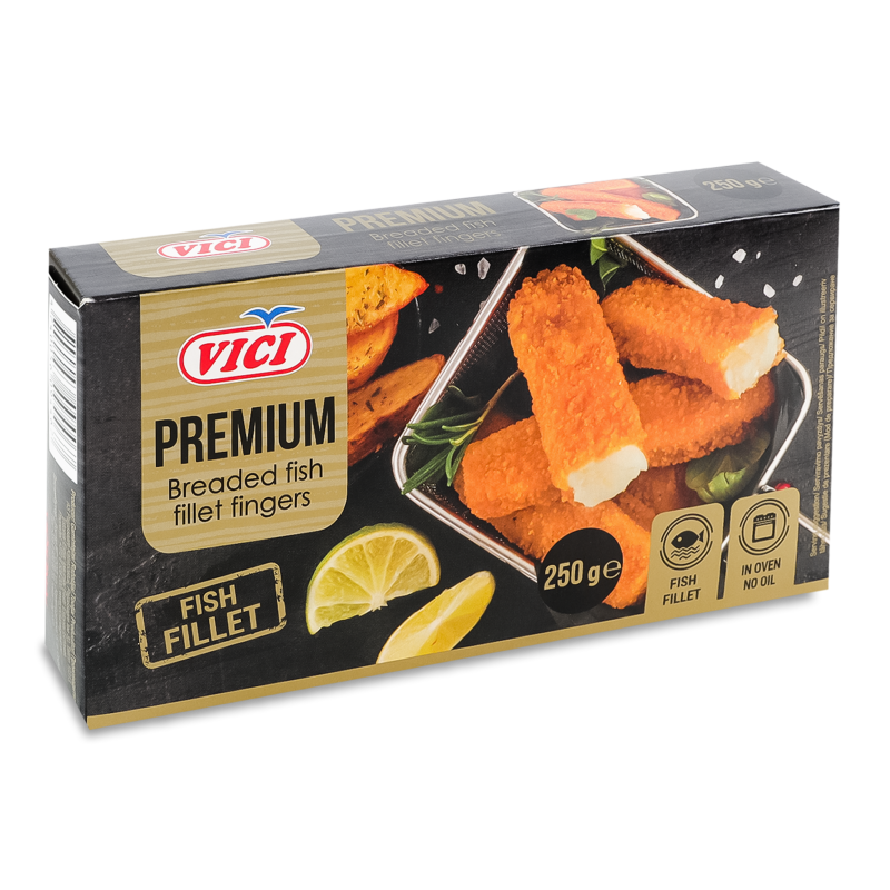 Палички рибні Гранд з філе 250г Vici