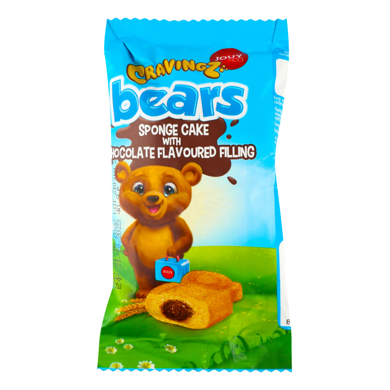 Бисквит с шоколадной начинкой Bear Cravings м/у 40г Cravings