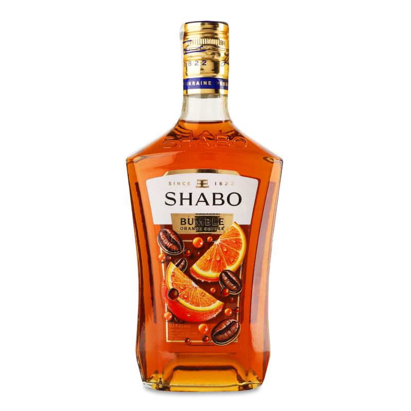 Напій спиртний Бамбл оранж кава 30% 0,5л Shabo