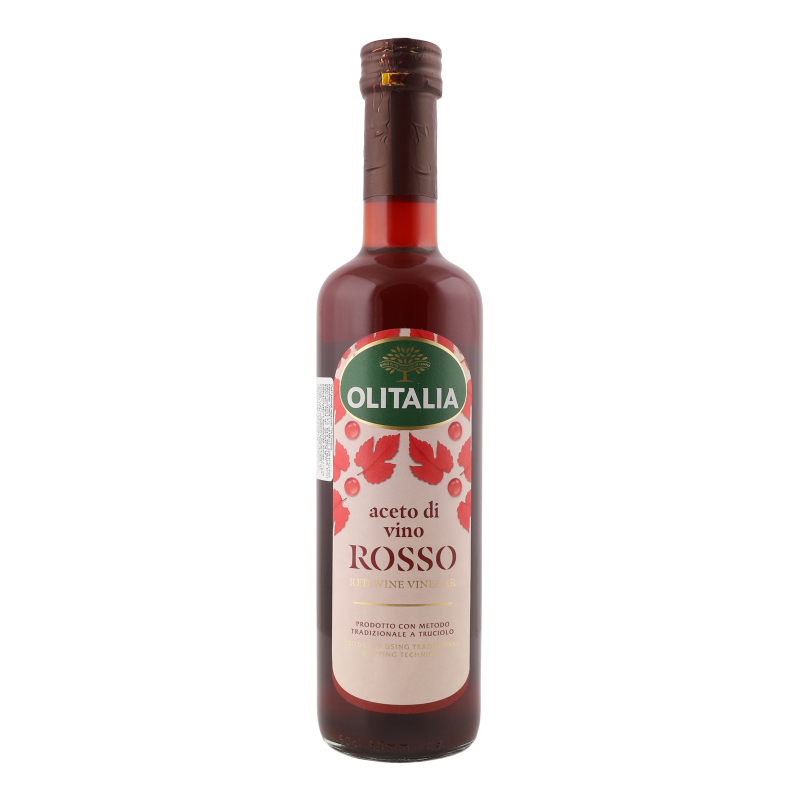 Оцет винний червоний Rosso Olitalia с/пл