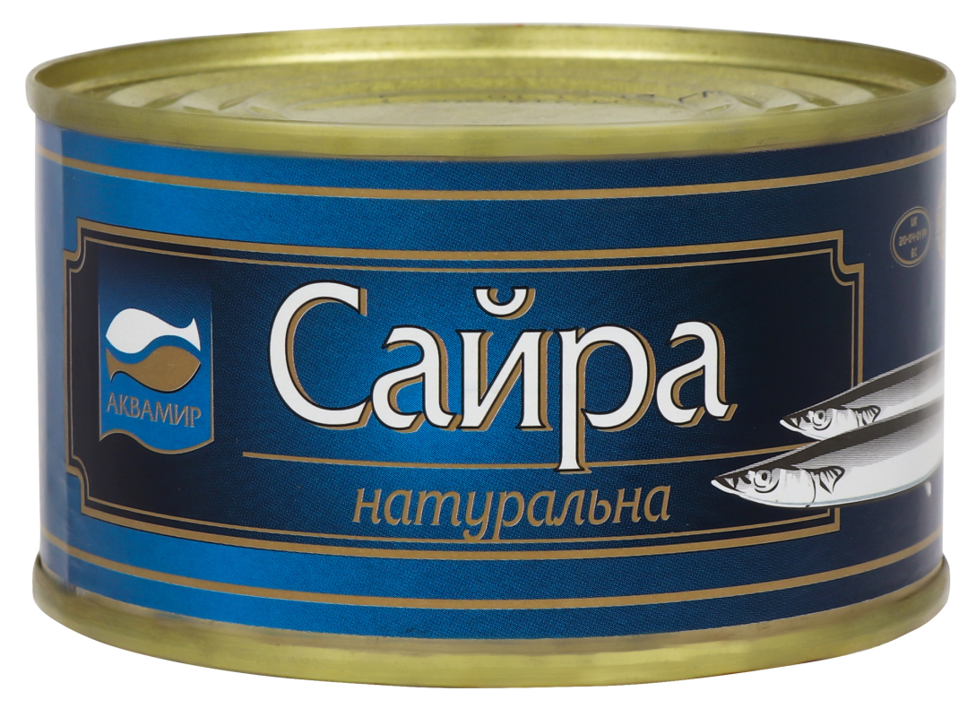 Сайра натуральна №5 240г Екватор(4820062440738): купить в интернет ...