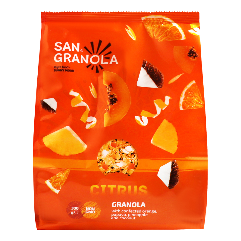 Гранола Цитрусова San Granola м/у