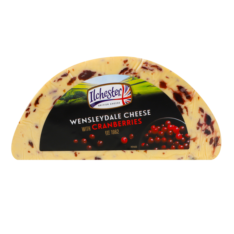 Сир 48% з журавлиною Wensleydale Ilchester кг
