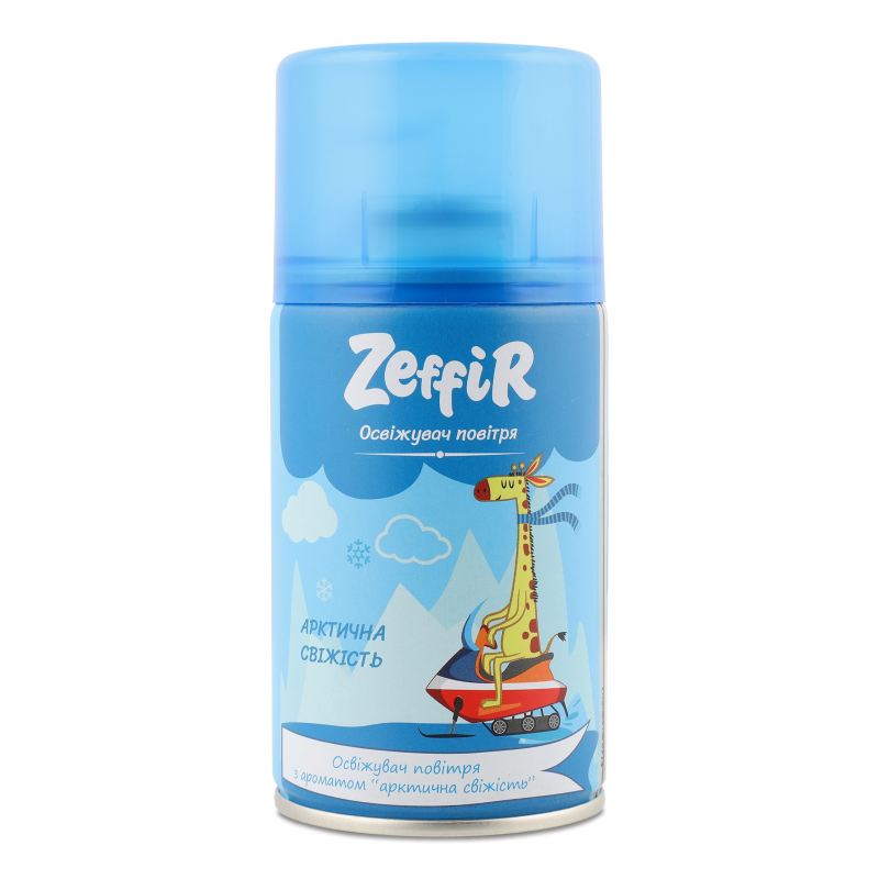 Освіжувач повітря Арктична свіжість 250мл запаска Zeffir