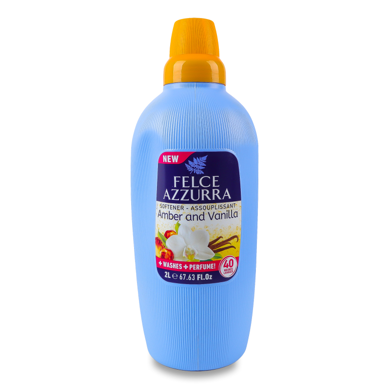 Пом”якшувач д/тканин Амбер енд Ванілла парфумований 2л Фелче Азурра