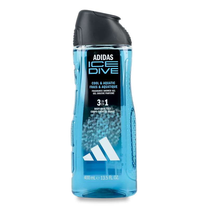 Гель д/душу Ice Dive 3в1 д/чоловіків 400мл Adidas