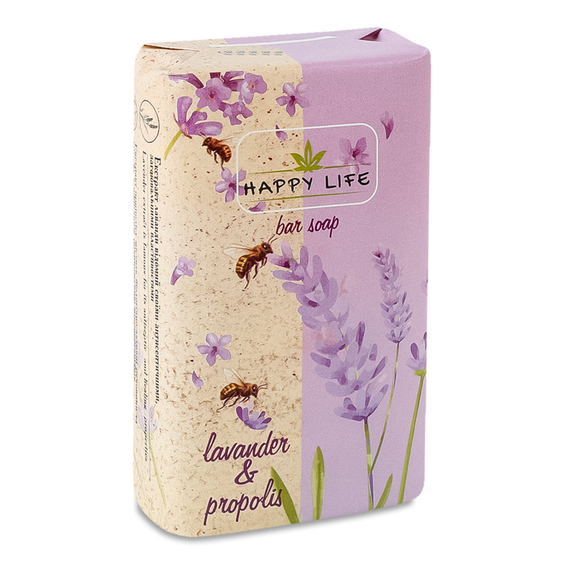 Мило Лаванда та прополіс 180г Happy Life