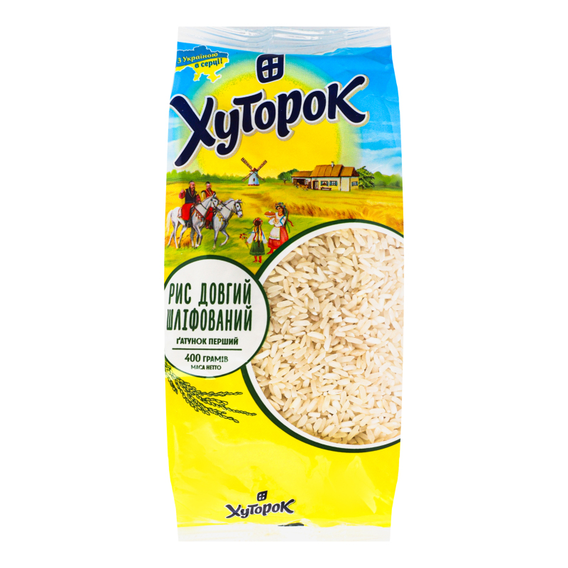 Рис довгий шліфований Хуторок м/у