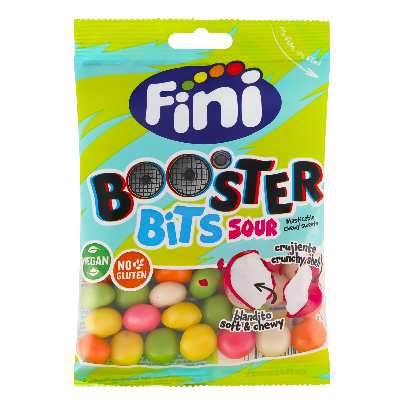 Цукерки желейні Sour Booster Bits Fini м/у