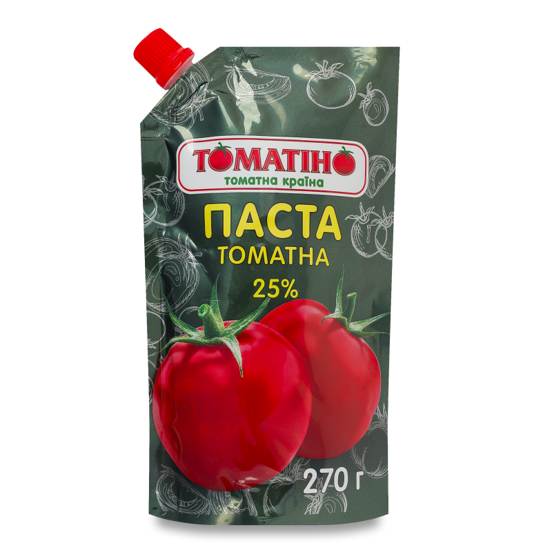 Паста томатна 25% 270г д/п Томатіно