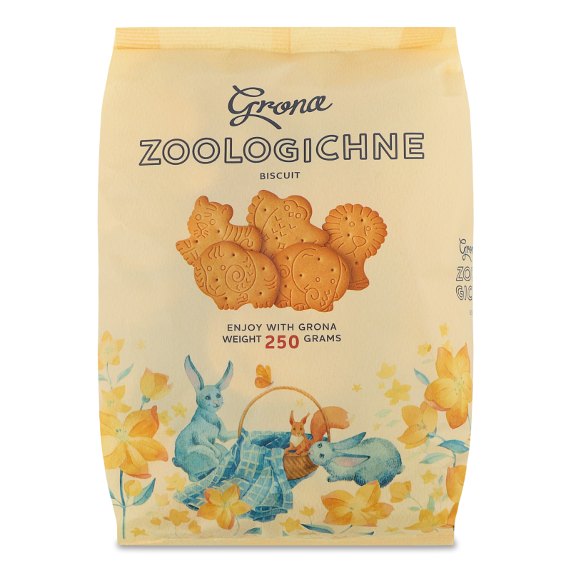 Печиво Зоологічне затяжне 250г Грона