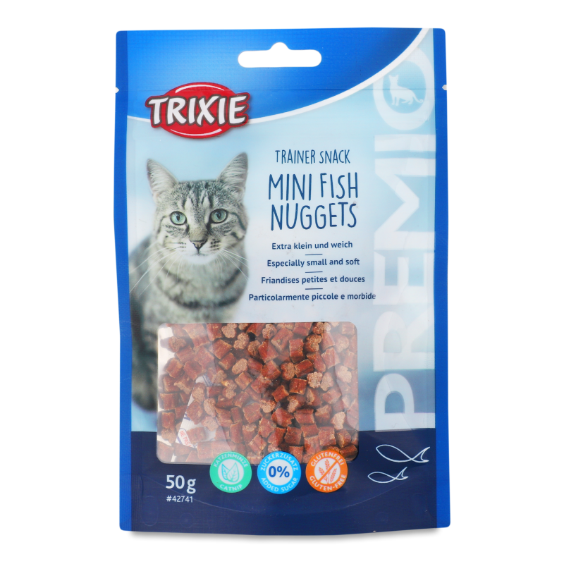 Ласощі д/тренування котів Снек Міні Нагетс 50г Тріксі