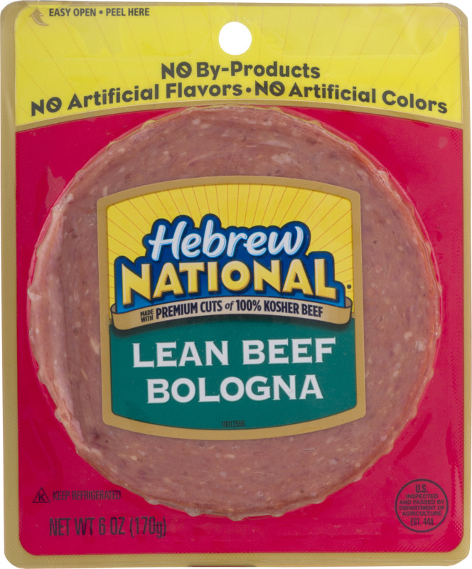 Hebrew National Lean Beef Bologna Hebrew National(74956185302