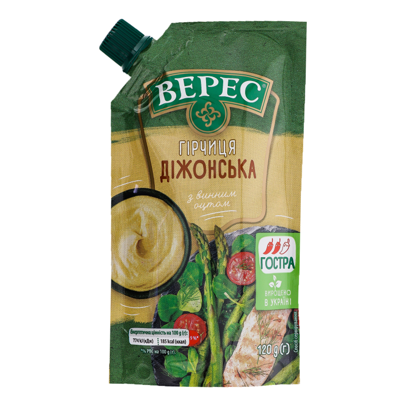 Гірчиця з винним оцтом Діжонська Верес д/п