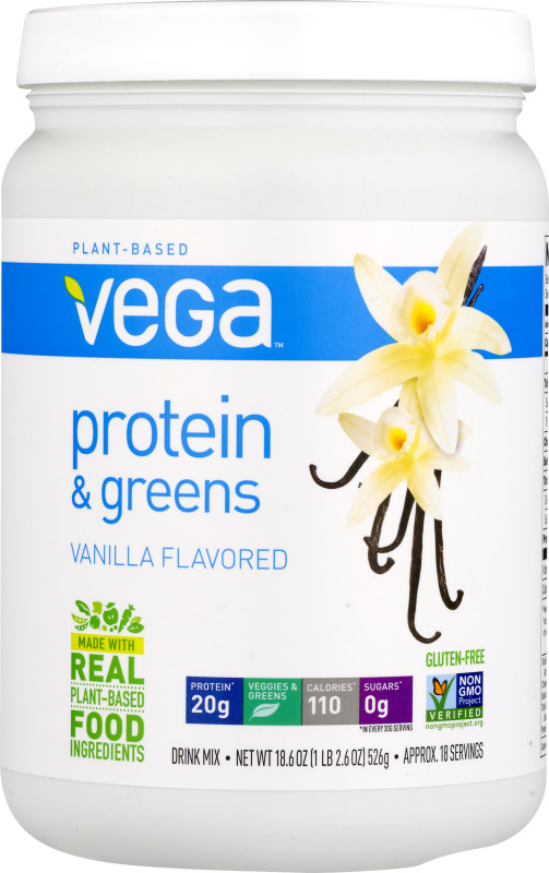 Vega PlantBased Protein & Greens Vanilla Vega(838766006710) customers