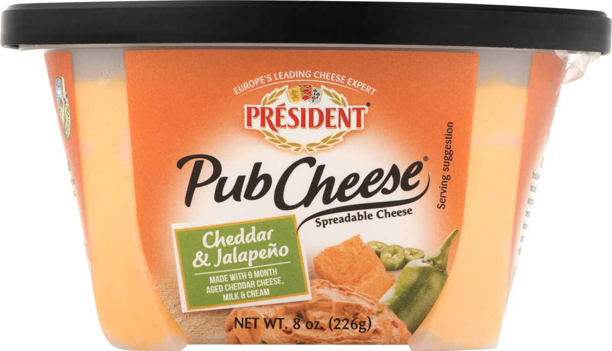 President Authentic Pub Cheese Cheddar & Jalapeno President(70153290474) customers reviews