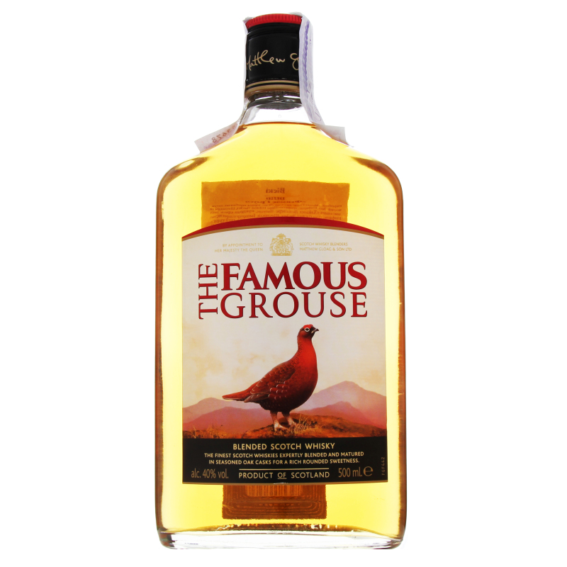 Віскі 0,5л 40% Famous Grouse Famous Grouse 5010314550004: купить в ...