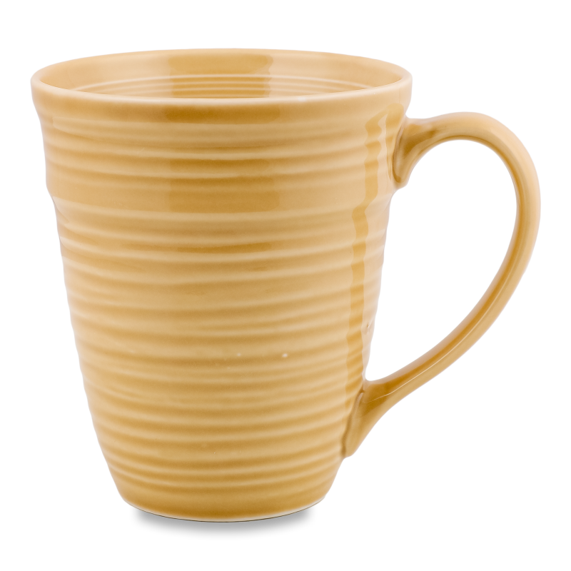 Чашка Zen Brown 390мл кераміка Krauff