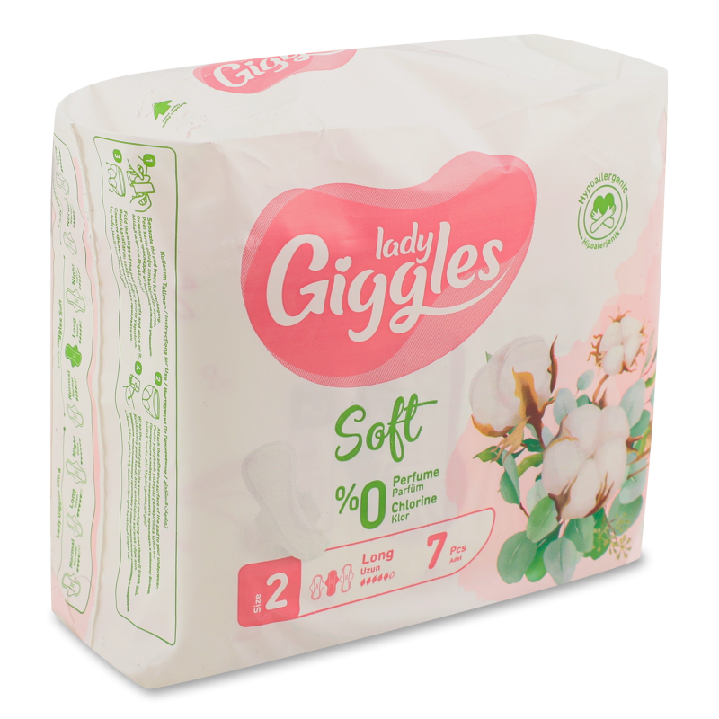 Прокладки гігієнічні Ultra Long Soft 7шт Giggles Lady