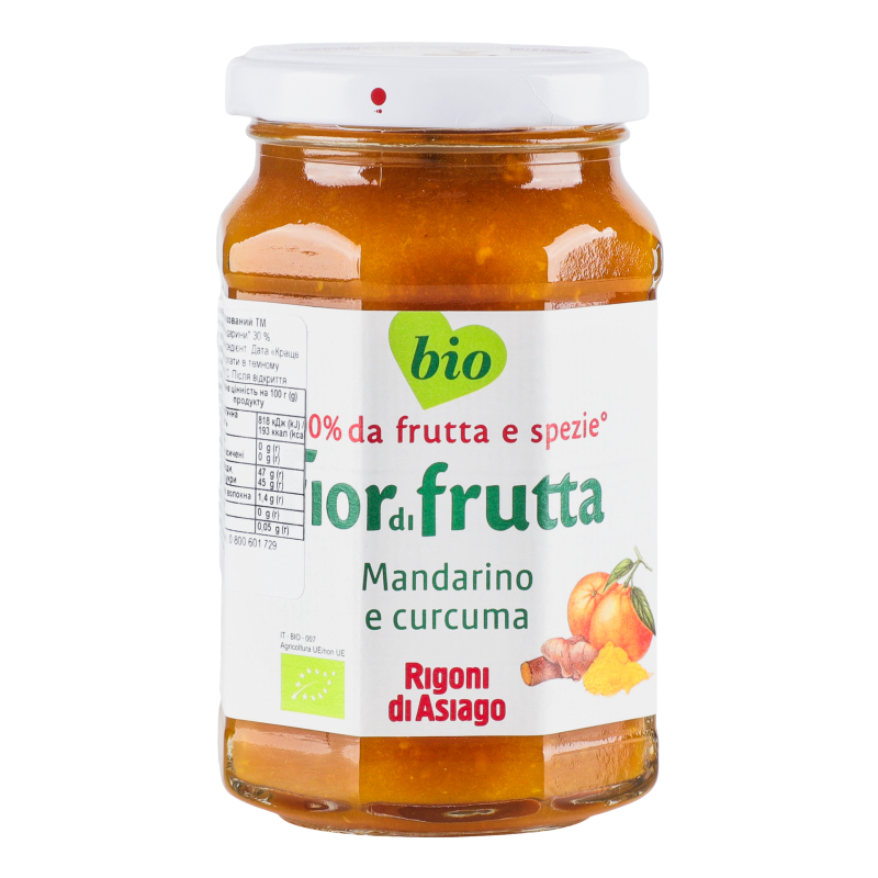 Джем мандариновий з куркумою Fiordifrutta с/б