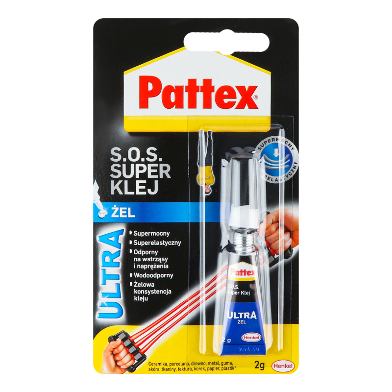 Клей-гель Ultra Pattex 2г Pattex(5900364529696): купить в интернет ...