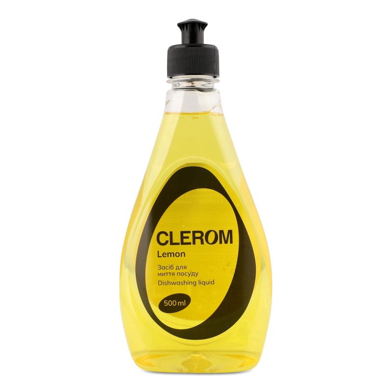Засіб д/миття посуду Lemon 500мл Clerom