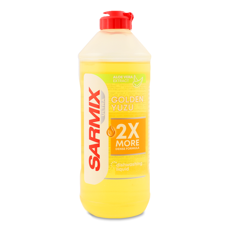 Гель д/миття посуду Golden Yuzu 500мл Sarmix Ultra