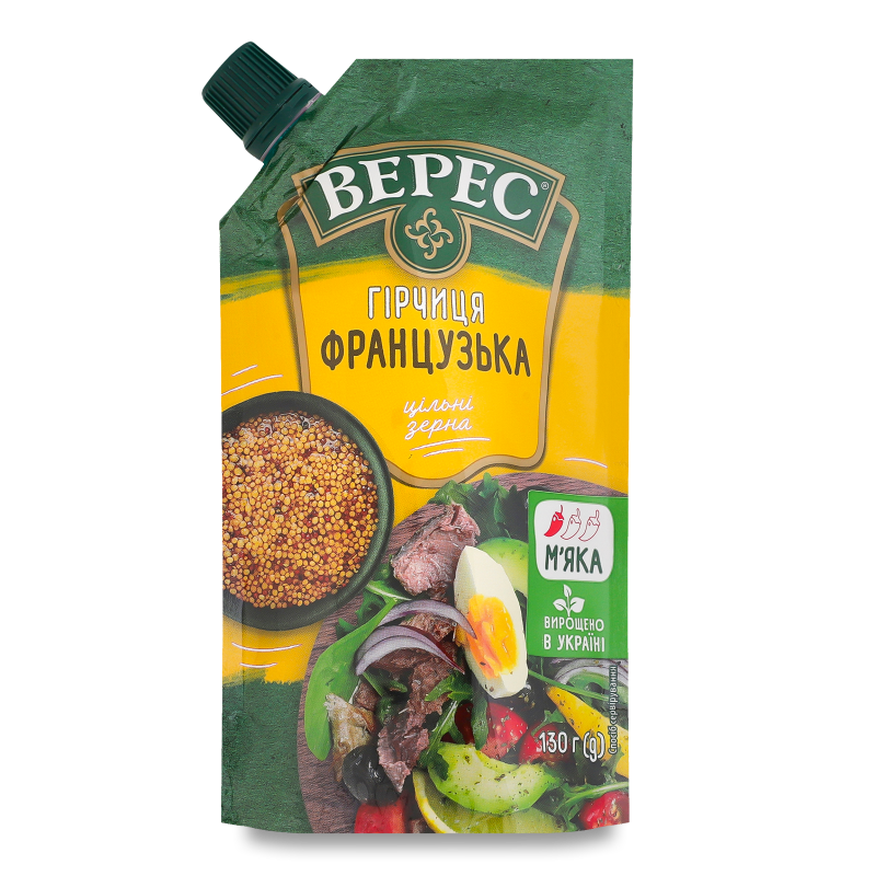Гірчиця Французька 130г д/п Верес