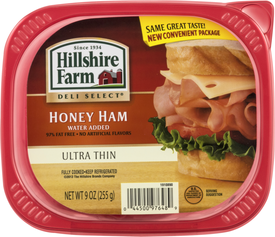 Hillshire Farm Deli Select Honey Ham with Water Added Ultra Thin