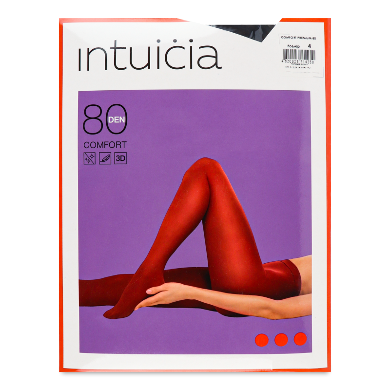 Колготи жін. м/ф 80 ден 4 чорн 4250