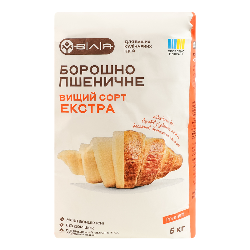 Борошно пшеничне Екстра Вілія в/с м/у