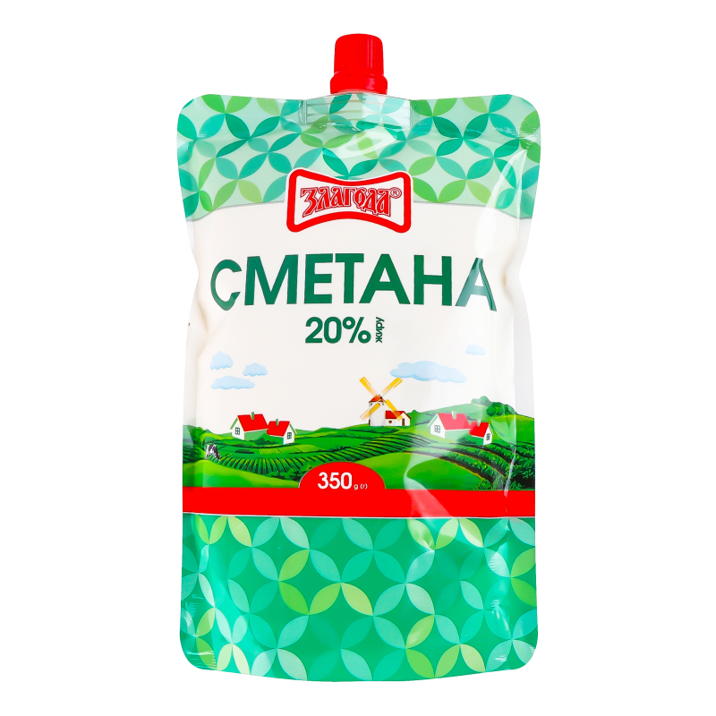 Сметана 20% Злагода д/п