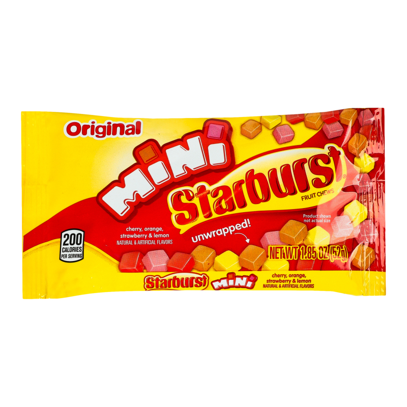 Конфеты Starburst минис фруктовые жевательные: купить в интернет ...