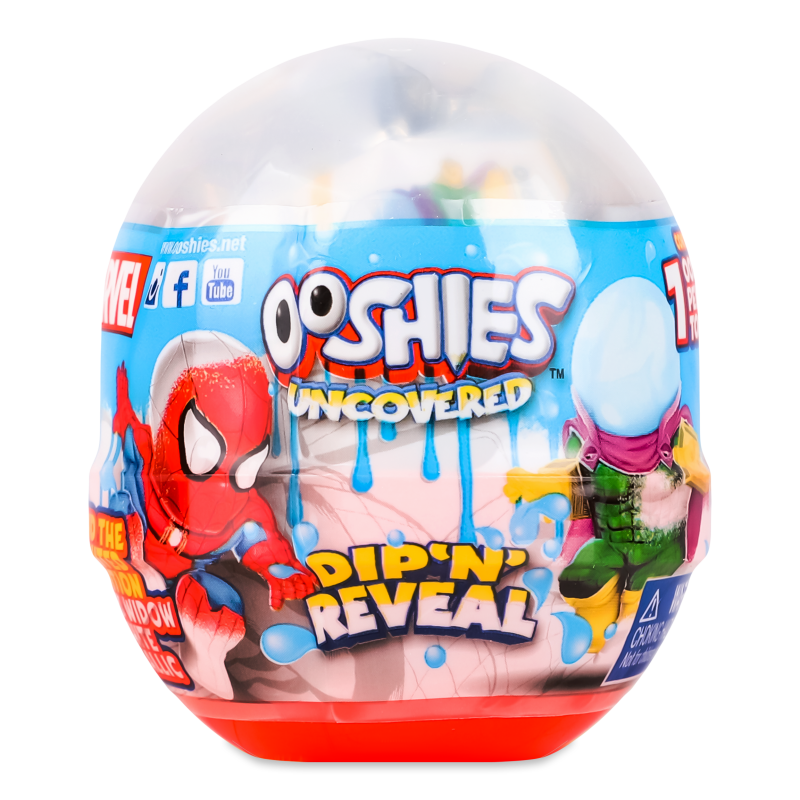 Фігурка-сюрприз що змінює колір Марвел в асортименті Ушіс