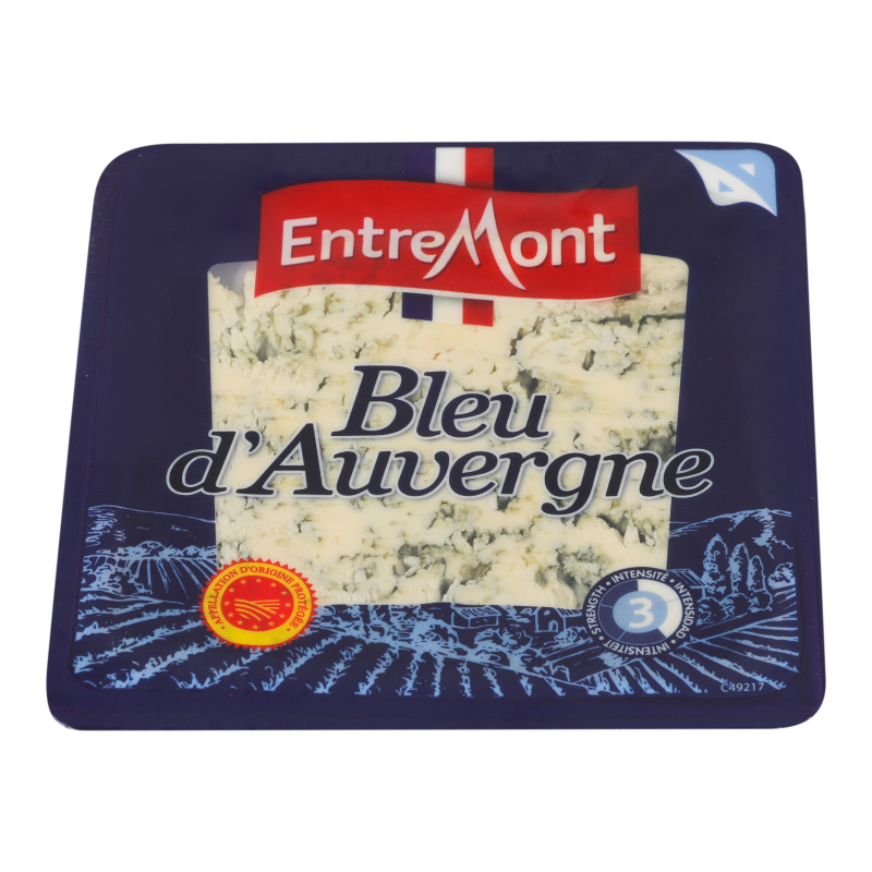Сир 50% Bleu d'Auvergne Entremont лоток