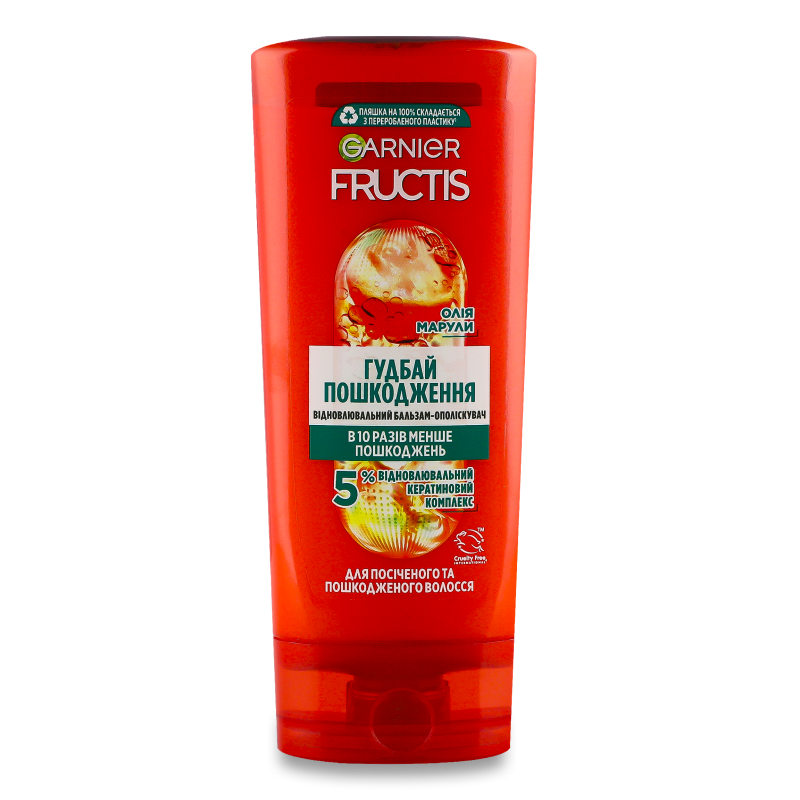 Бальзам-ополіскувач Fructis Гудбай посічені кінчики д/всіх типів волосся 200мл Garnier