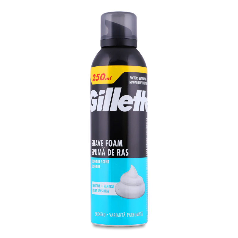 Піна д/гоління Original Sensitive 250мл Gillette
