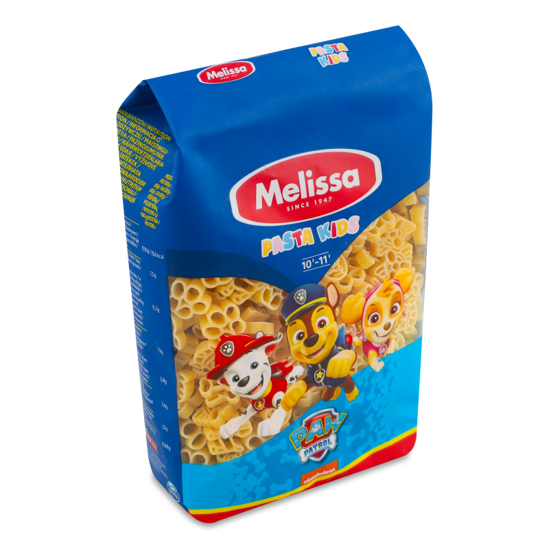 Вироби макаронні д/дітей Paw Patrol 500г Melissa