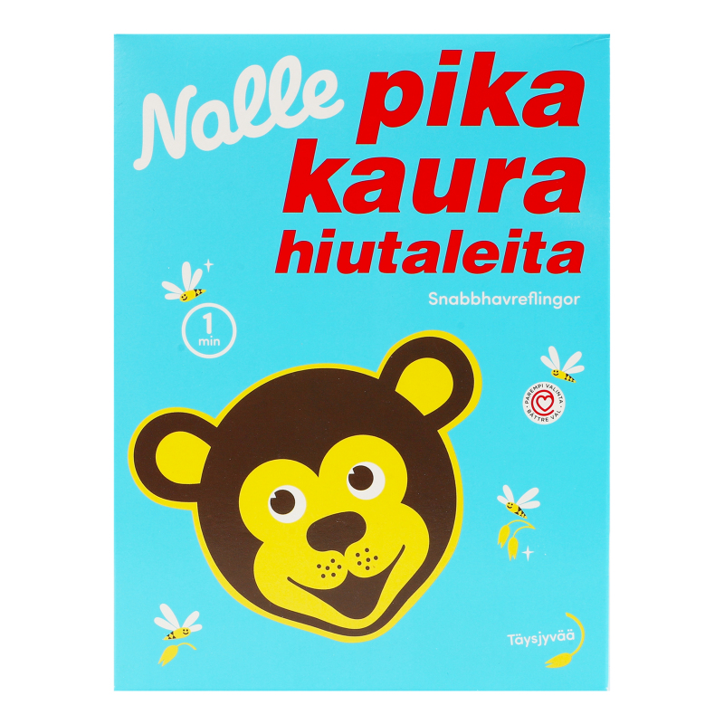 Пластівці вівсяні з цільного зерна Nalle к/у