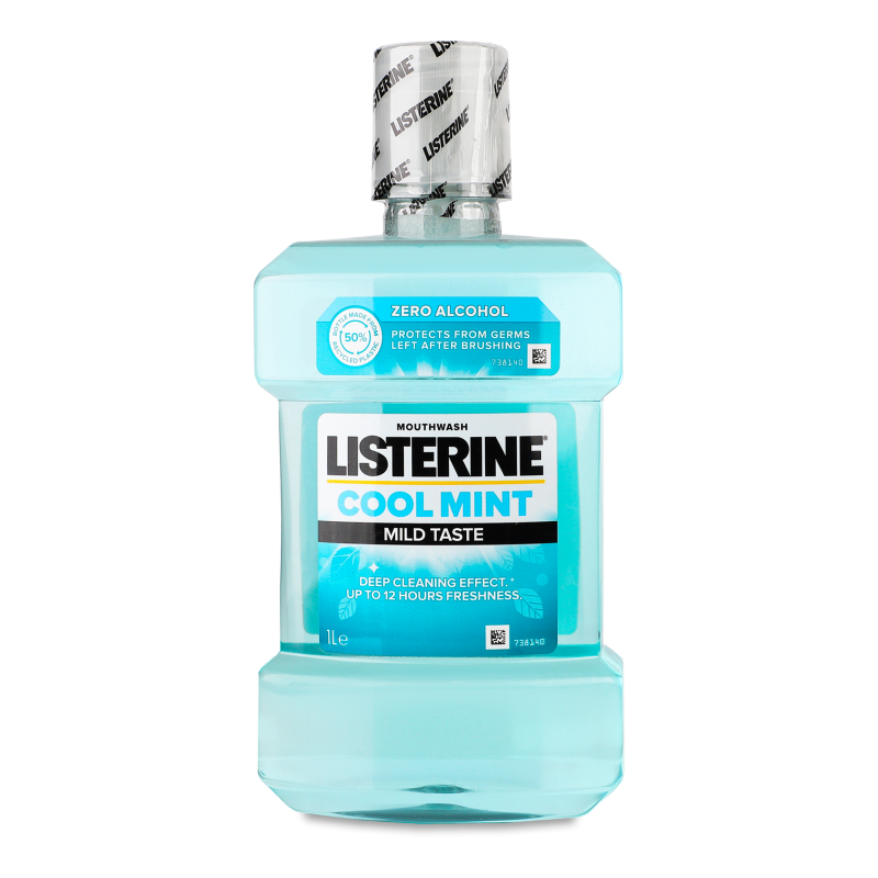 Ополіскувач д/ротової порожнини Свіжа м”ята 1л Лістерін