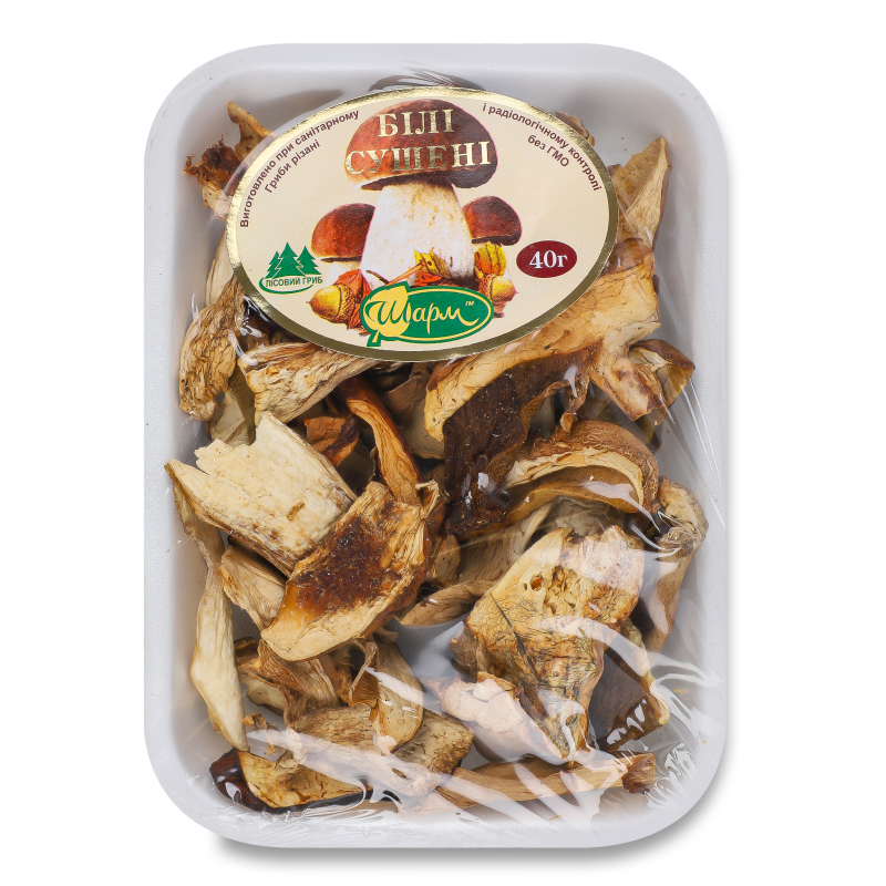 Гриби Білі сушені 40г Шарм