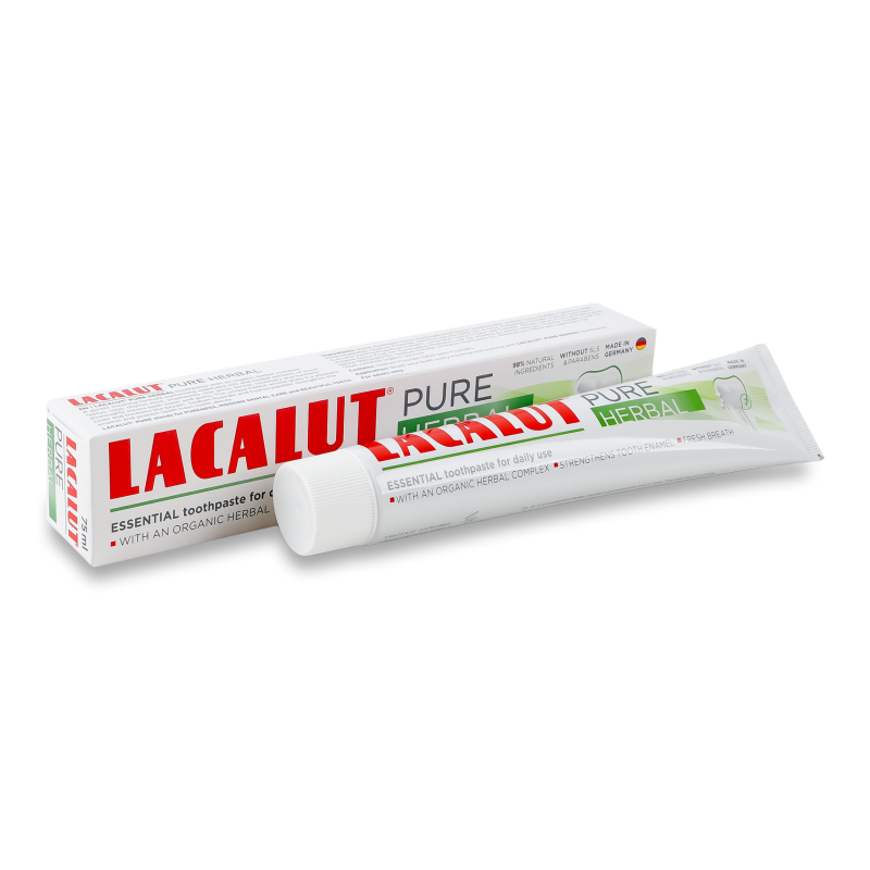 Паста зубна Pure Herbal 75мл Lacalut
