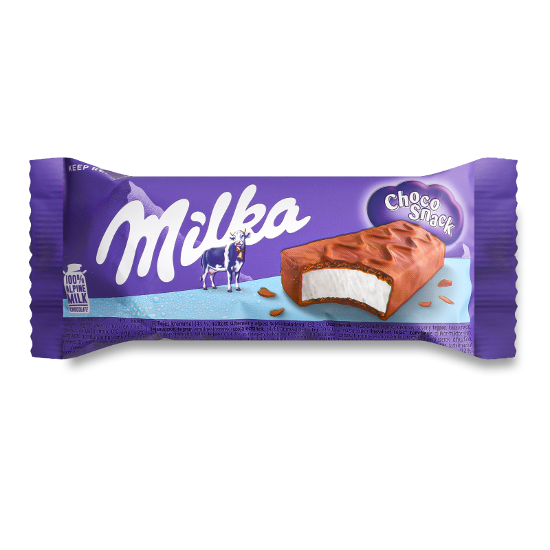 Тістечко бісквітне Choco Snack 27г Milka