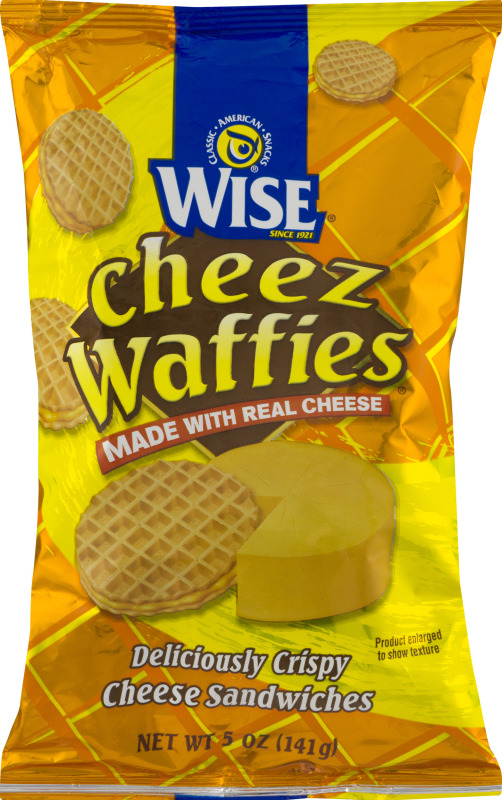 さらに100円引き◆YESEYESEE◆Y.E.S Washed Waffle L/S Wise Cheez Waffies Deliciously Crispy Cheese Sandwiches Wise