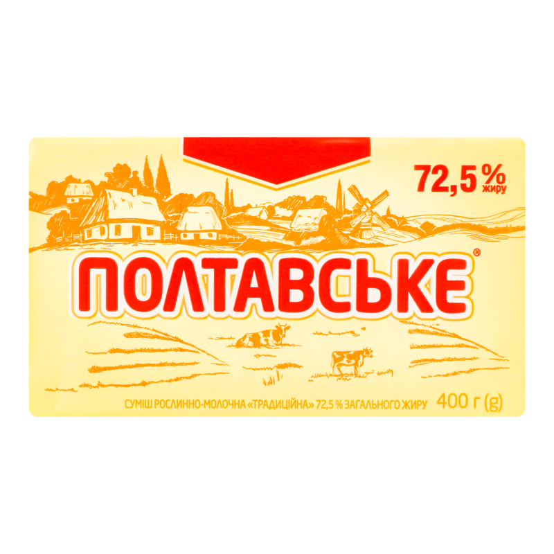 Суміш рослинно-молочна 72.5% Традиційна Рідна хатинка Полтавське м/у