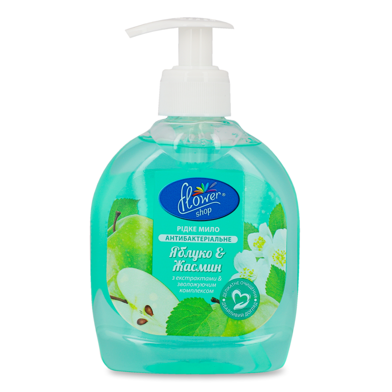 Мило рідке Яблуко та жасмин 300мл Флауершоп