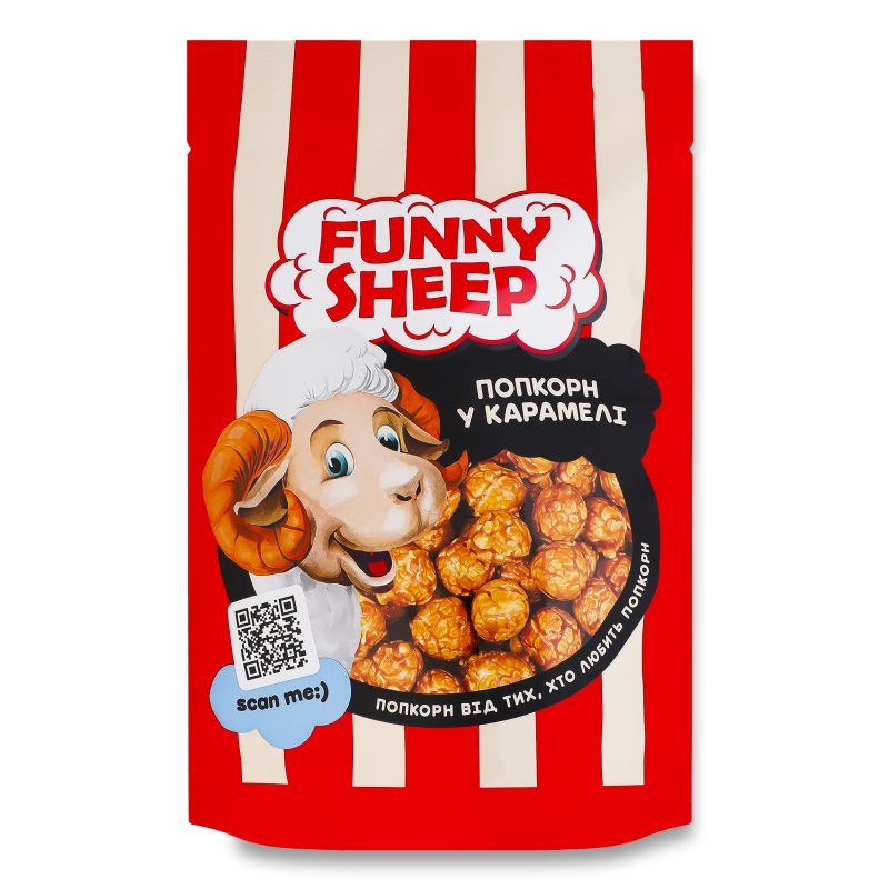 Попкорн у карамелі 100г Захід