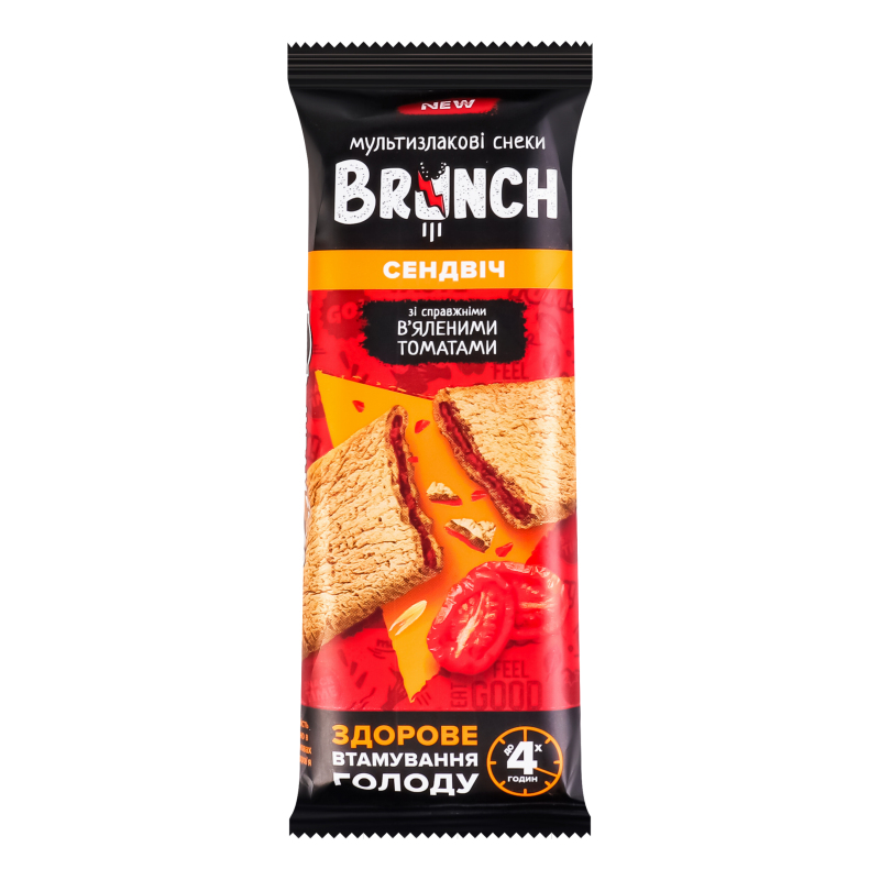 Сендвіч хрусткий В'ялені томати Brunch м/у