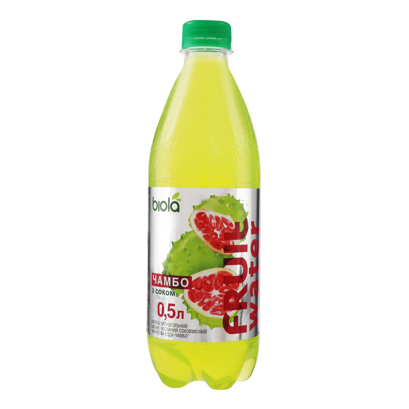 Напиток безалкогольный сильногазированный Чамбо Fruit Water Biola п/бут ...